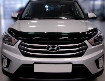 Дефлектор капота SIM Hyundai Creta GS рестайлинг (2019-2021)