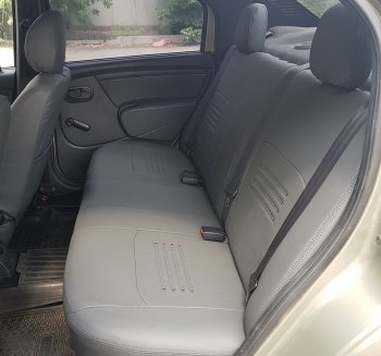 8 999 р. Чехлы для сидений (к-я Comfort) Lord Autofashion Турин (экокожа)  Hyundai Creta  GS (2015-2021) дорестайлинг, рестайлинг (Серый, вставка Серая)  с доставкой в г. Кемерово. Увеличить фотографию 2