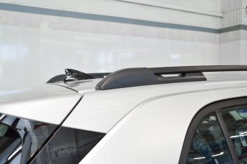 7 969 р. Рейлинги Petroil Tuning  Hyundai Creta  SU (2020-2022) (Черный муар)  с доставкой в г. Кемерово. Увеличить фотографию 4