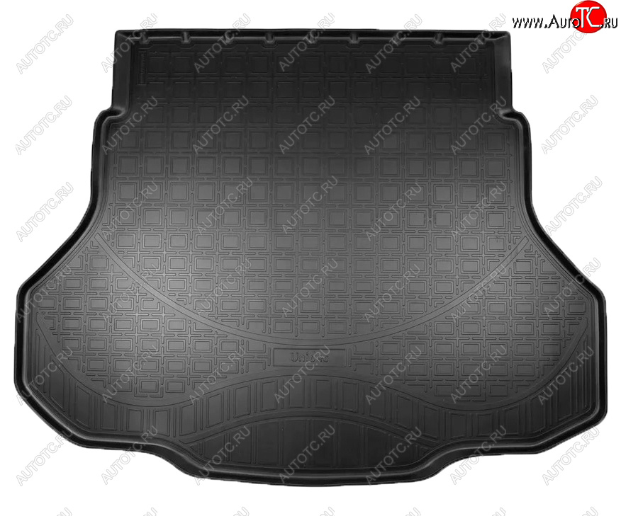 2 189 р. Коврик багажника Norplast Unidec  Hyundai Elantra  CN7 (2020-2023) (Цвет: черный)  с доставкой в г. Кемерово