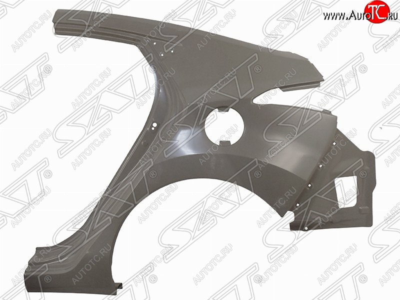 4 949 р. Левое крыло заднее SAT Hyundai Elantra MD дорестайлинг (2010-2013) (Неокрашенное)  с доставкой в г. Кемерово