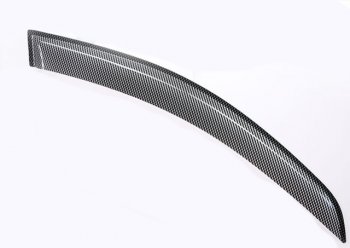 Дефлектора окон CA-Plastic Hyundai Starex/Grand Starex/H1  TQ (2017-2022) 2-ой рестайлинг (Шелкография карбон-серебро)