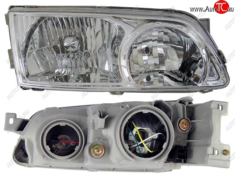 3 899 р. Правая передняя фара SAT (manual) Hyundai Starex/H1 A1 дорестайлинг (1997-2004)  с доставкой в г. Кемерово