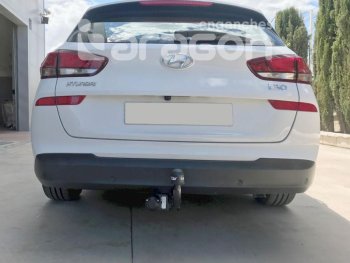 22 699 р. Фаркоп Aragon. (шар A) Hyundai I30 3 PD хэтчбэк (2017-2020)  с доставкой в г. Кемерово. Увеличить фотографию 5