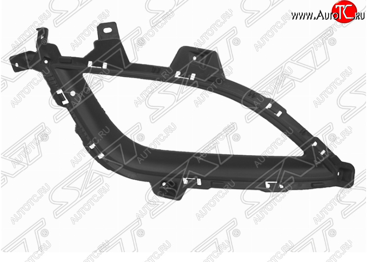 1 649 р. Правая оправа противотуманной фары SAT Hyundai I30 2 GD дорестайлинг, хэтчбэк 5 дв. (2011-2015)  с доставкой в г. Кемерово
