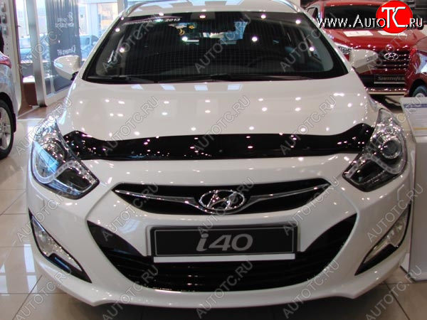 3 299 р. Дефлектор капота SIM Hyundai I40 1 VF дорестайлинг седан (2011-2015) с доставкой в г. Кемерово Увеличить фотографию 1 3 299 р. Дефлектор капота SIM Hyundai I40 1 VF дорестайлинг седан (2011-2015) с доставкой в г. Кемерово