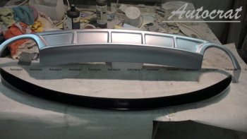 5 649 р. Юбка заднего бампера АВТОКРАТ Hyundai I40 1 VF дорестайлинг седан (2011-2015) (Неокрашенная)  с доставкой в г. Кемерово. Увеличить фотографию 7