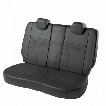7 399 р. Чехлы для сидений Lord Autofashion Турин (экокожа) Hyundai I40 1 VF дорестайлинг универсал (2011-2015) (Черный, вставка черная)  с доставкой в г. Кемерово. Увеличить фотографию 2