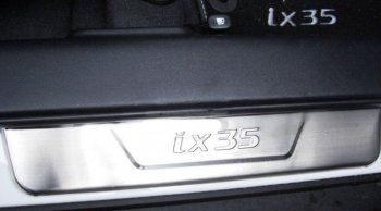 879 р. Накладки на порожки дверного проёма WINBO  Hyundai IX35 ( LM,  NU) (2009-2025) дорестайлинг, рестайлинг  с доставкой в г. Кемерово. Увеличить фотографию 3