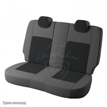 8 549 р. Чехлы для сидений Lord Autofashion Турин (жаккард)  Hyundai IX35  LM (2009-2018), KIA Sportage  3 SL (2010-2016) (Серый Норд, вставка Эльбрус)  с доставкой в г. Кемерово. Увеличить фотографию 2