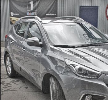 8 999 р. Рейлинги крыши OE Style Hyundai IX35 LM дорестайлинг (2009-2013)  с доставкой в г. Кемерово. Увеличить фотографию 1