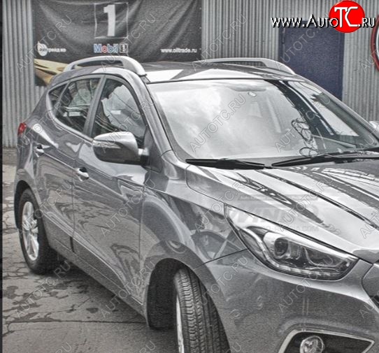 8 999 р. Рейлинги крыши OE Style Hyundai IX35 LM дорестайлинг (2009-2013)  с доставкой в г. Кемерово