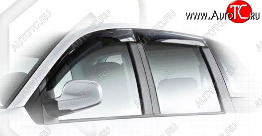 2 799 р. Дефлектора окон CA-Plastiс Hyundai Matrix 1 FC 2-ой рестайлинг (2008-2010) (Classic полупрозрачный, Без хром. молдинга)  с доставкой в г. Кемерово