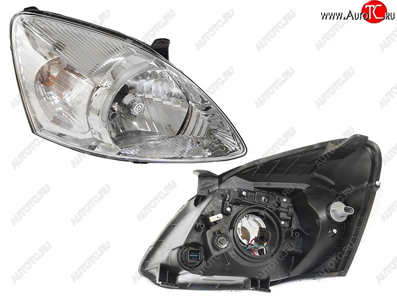 5 899 р. Правая фара SAT Hyundai Matrix 1 FC 2-ой рестайлинг (2008-2010)  с доставкой в г. Кемерово