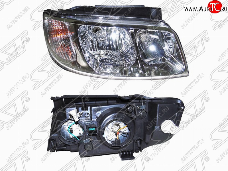 3 999 р. Правая фара передняя SAT  Hyundai Matrix  1 FC (2005-2008) 1-ый рестайлинг  с доставкой в г. Кемерово