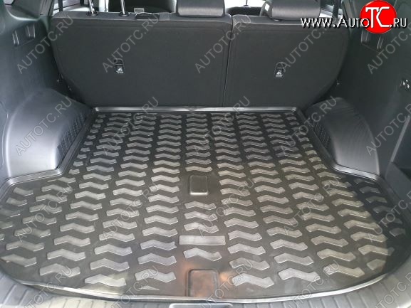 1 639 р. Коврик багажника Aileron  Hyundai Santa Fe  TM (2018-2022) дорестайлинг, рестайлинг  с доставкой в г. Кемерово