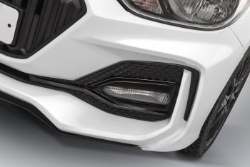 18 199 р. Передний бампер Quant Romb  Hyundai Solaris  HCR (2017-2022) седан дорестайлинг, седан рестайлинг (Комплектация Комфорт, Неокрашенный)  с доставкой в г. Кемерово. Увеличить фотографию 4