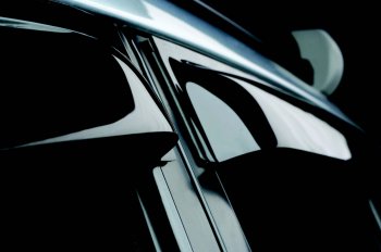 3 199 р. Дефлектора окон SIM  Hyundai Solaris  HCR (2017-2020) седан дорестайлинг  с доставкой в г. Кемерово. Увеличить фотографию 1