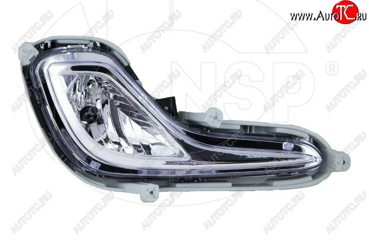 829 р. Фара противотуманная правая NSP Hyundai Solaris RBr седан дорестайлинг (2010-2014)  с доставкой в г. Кемерово