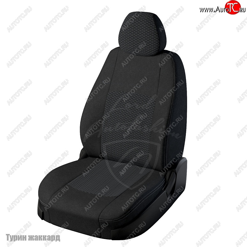 6 749 р. Чехлы для сидений Lord Autofashion Турин (жаккард, раздельная спинка)  Hyundai Solaris  RBr (2010-2017) седан дорестайлинг, седан рестайлинг (Черный, вставка Вега)  с доставкой в г. Кемерово