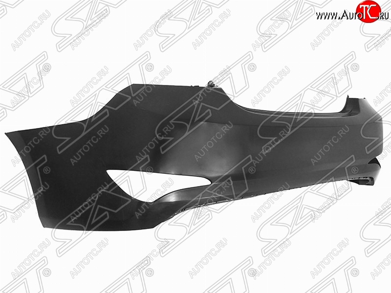 1 999 р. Задний бампер SAT  Hyundai Solaris  RBr (2014-2017) седан рестайлинг (Неокрашенный)  с доставкой в г. Кемерово