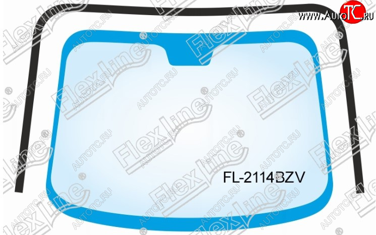 3 189 р. Молдинг лобового стекла FlexLine Hyundai Sonata EF дорестайлинг (1998-2001)  с доставкой в г. Кемерово