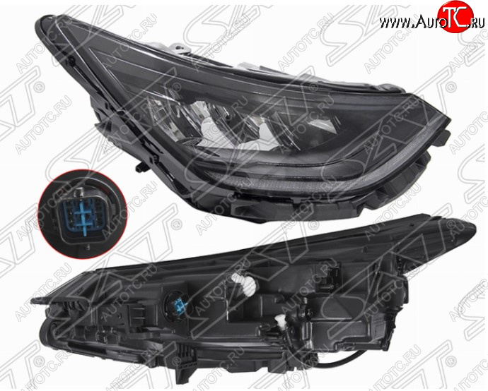16 399 р. Правая передняя фара SAT (LED) Hyundai Sonata DN8 (2019-2022)  с доставкой в г. Кемерово