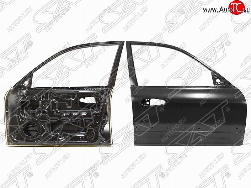 9 499 р. Правая дверь передняя SAT Hyundai Sonata EF рестайлинг ТагАЗ (2001-2013) (Неокрашенная)  с доставкой в г. Кемерово