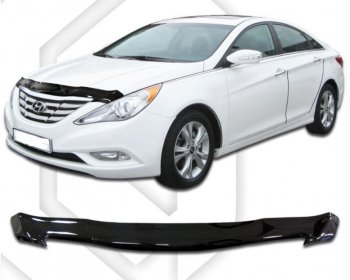Дефлектор капота CA-Plastic Hyundai Sonata YF (2009-2014)
