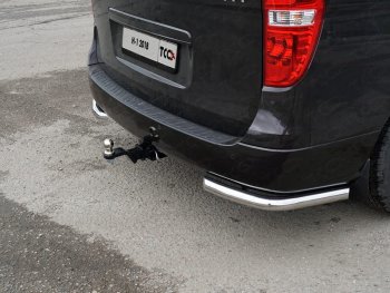 Фаркоп (тягово-сцепное устройство) TCC Hyundai Starex/Grand Starex/H1  TQ (2017-2022) 2-ой рестайлинг (Оцинкованный, шар E)