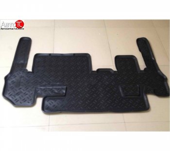 Коврики салона Aileron (3-ий ряд) Hyundai Starex/Grand Starex/H1  TQ (2014-2018) рестайлинг