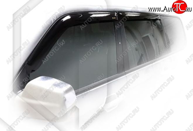 2 699 р. Дефлектора окон CA-Plastiс  Hyundai Terracan  HP (2001-2007) дорестайлинг, рестайлинг (Classic полупрозрачный, Без хром молдингов)  с доставкой в г. Кемерово