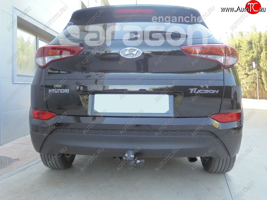 48 999 р. Фаркоп Aragon (съемный шар тип S - горизонтальный выдвижной шар)  Hyundai Tucson  TL (2015-2018), KIA Sportage  4 QL (2016-2018)  с доставкой в г. Кемерово