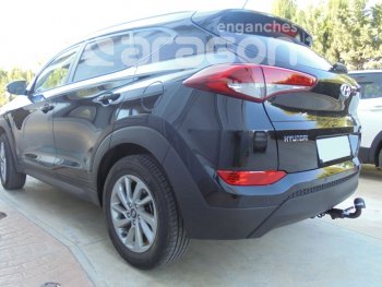 48 999 р. Фаркоп Aragon (съемный шар тип S - горизонтальный выдвижной шар)  Hyundai Tucson  TL (2015-2018), KIA Sportage  4 QL (2016-2018)  с доставкой в г. Кемерово. Увеличить фотографию 2