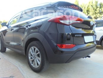 48 999 р. Фаркоп Aragon (съемный шар тип S - горизонтальный выдвижной шар)  Hyundai Tucson  TL (2015-2018), KIA Sportage  4 QL (2016-2018)  с доставкой в г. Кемерово. Увеличить фотографию 4
