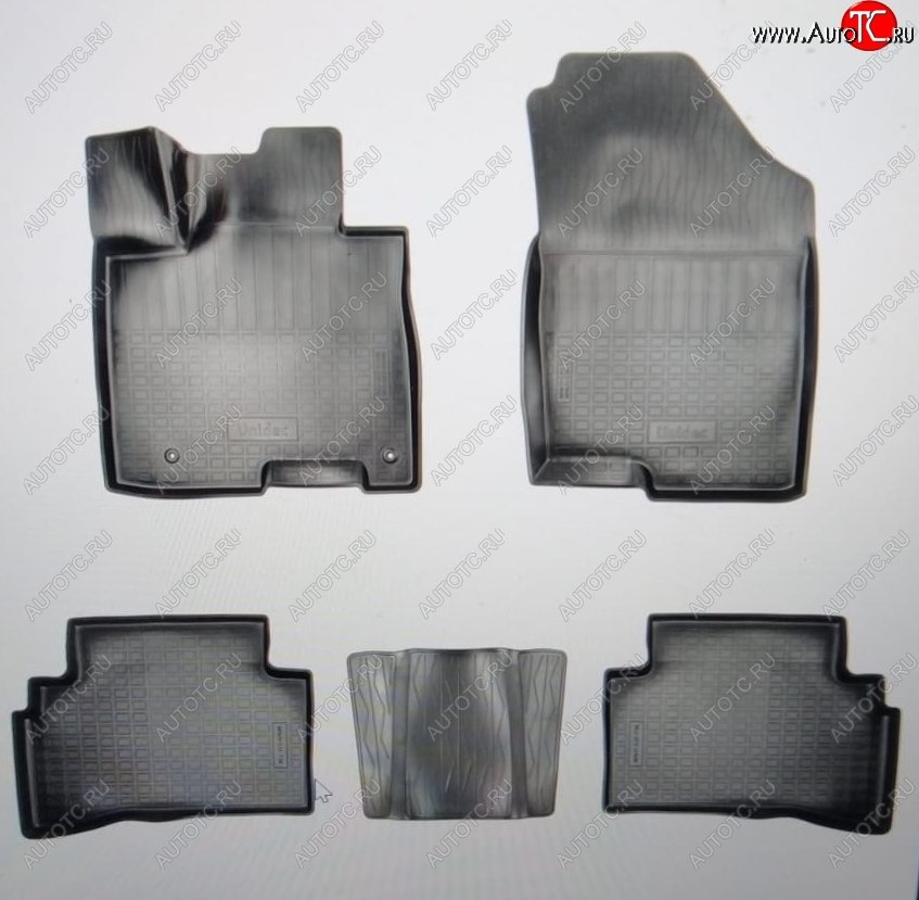 2 699 р. Коврики салона (евро, короткая база) Norplast Unidec  Hyundai Tucson  NX4 (2020-2022) (цвет: черный)  с доставкой в г. Кемерово