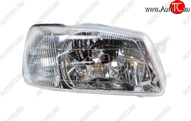 6 599 р. Правая фара DEPO Hyundai Accent 2 LC седан дорестайлинг (ТагАЗ) (1999-2012)  с доставкой в г. Кемерово