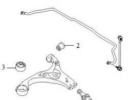 429 р. Полиуретановая втулка стабилизатора передней подвески Точка Опоры (22,8 мм)  Hyundai Avante (2006-2010), Hyundai Elantra  HD (2006-2011), Hyundai I30  FD (2007-2012), KIA Ceed  1 ED (2006-2012), KIA Cerato  2 TD (2008-2013), KIA Spectra (2000-2009)  с доставкой в г. Кемерово. Увеличить фотографию 2