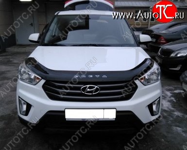 999 р. Дефлектор капота Russtal Hyundai Creta GS дорестайлинг (2015-2019)  с доставкой в г. Кемерово