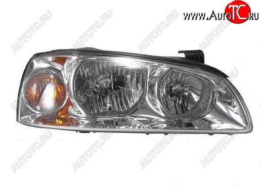 1 849 р. Фара (мех. корректор, хром, правая) Hyundai Elantra XD седан дорестайлинг (2000-2003)  с доставкой в г. Кемерово