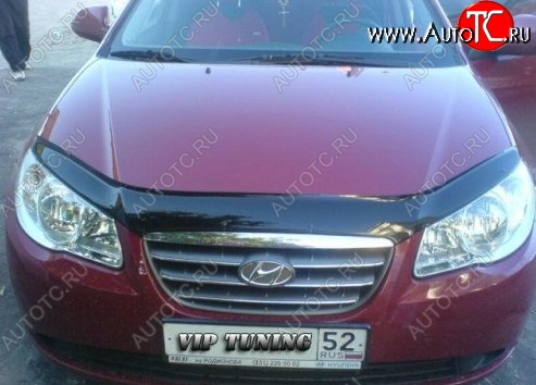 999 р. Дефлектор капота Russtal Hyundai Elantra HD (2006-2011)  с доставкой в г. Кемерово