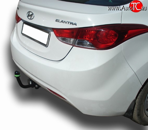 60 999 р. Фаркоп (седан) Лидер Плюс Hyundai Elantra MD рестайлинг (2013-2016) (Без электропакета)  с доставкой в г. Кемерово