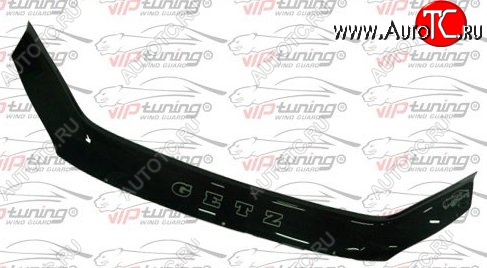 999 р. Дефлектор капота Russtal Hyundai Getz TB хэтчбэк 5 дв. дорестайлинг (2002-2005)  с доставкой в г. Кемерово