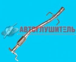 Приёмная труба Hanwoo (1,3;1,6 л) Hyundai Getz  TB (2002-2010) хэтчбэк 5 дв. дорестайлинг, хэтчбэк 5 дв. рестайлинг