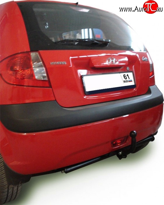 52 999 р. Фаркоп Лидер Плюс Hyundai Getz TB хэтчбэк 5 дв. дорестайлинг (2002-2005) (Без электропакета)  с доставкой в г. Кемерово