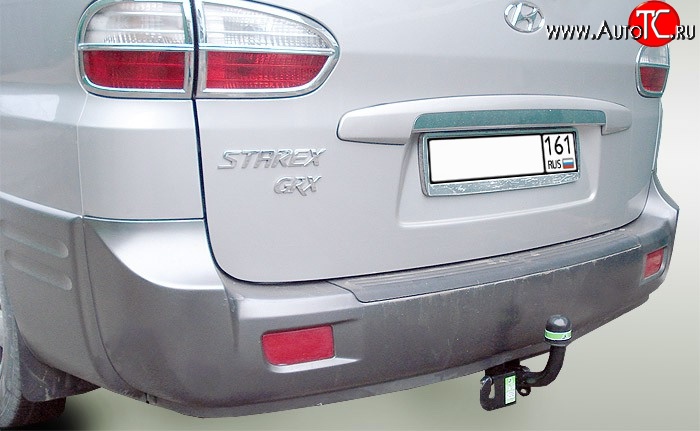 8 849 р. Фаркоп (2WD) Лидер Плюс  Hyundai Starex/H1  A1 (1997-2004) дорестайлинг (Без электропакета)  с доставкой в г. Кемерово