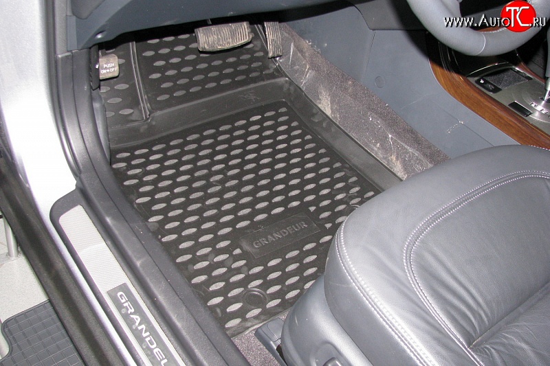 4 999 р. Коврики в салон Element 4 шт. (полиуретан)  Hyundai Grandeur  TG (2005-2009) дорестайлинг  с доставкой в г. Кемерово