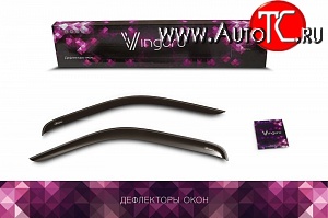 2 579 р. Дефлекторы окон Vinguru Hyundai HD-72 (2004-2008)  с доставкой в г. Кемерово