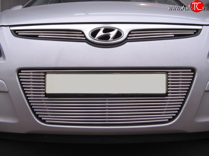 5 599 р. Декоративная вставка воздухозаборника Berkut Hyundai I30 FD универсал дорестайлинг (2007-2010)  с доставкой в г. Кемерово