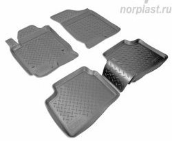 Комплект ковриков в салон Norplast Unidec Hyundai I30  FD (2007-2012), KIA Ceed  1 ED (2006-2012) (Цвет: черный)